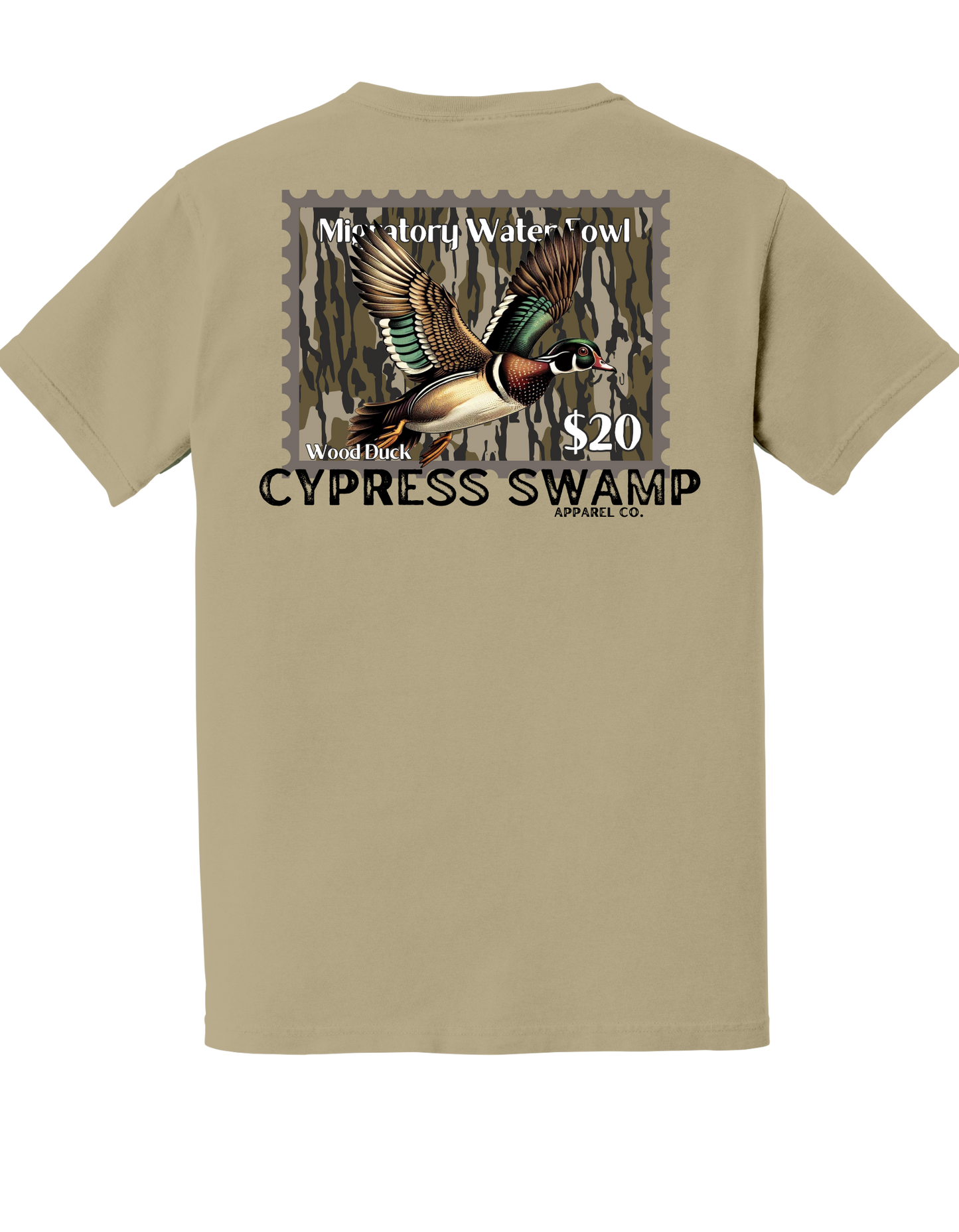 Wood duck stamp T-shirt