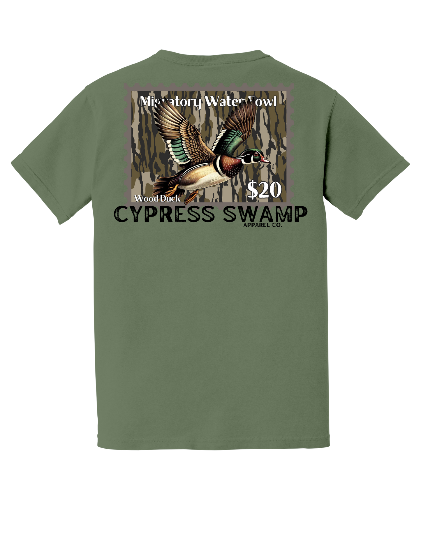 Wood duck stamp T-shirt