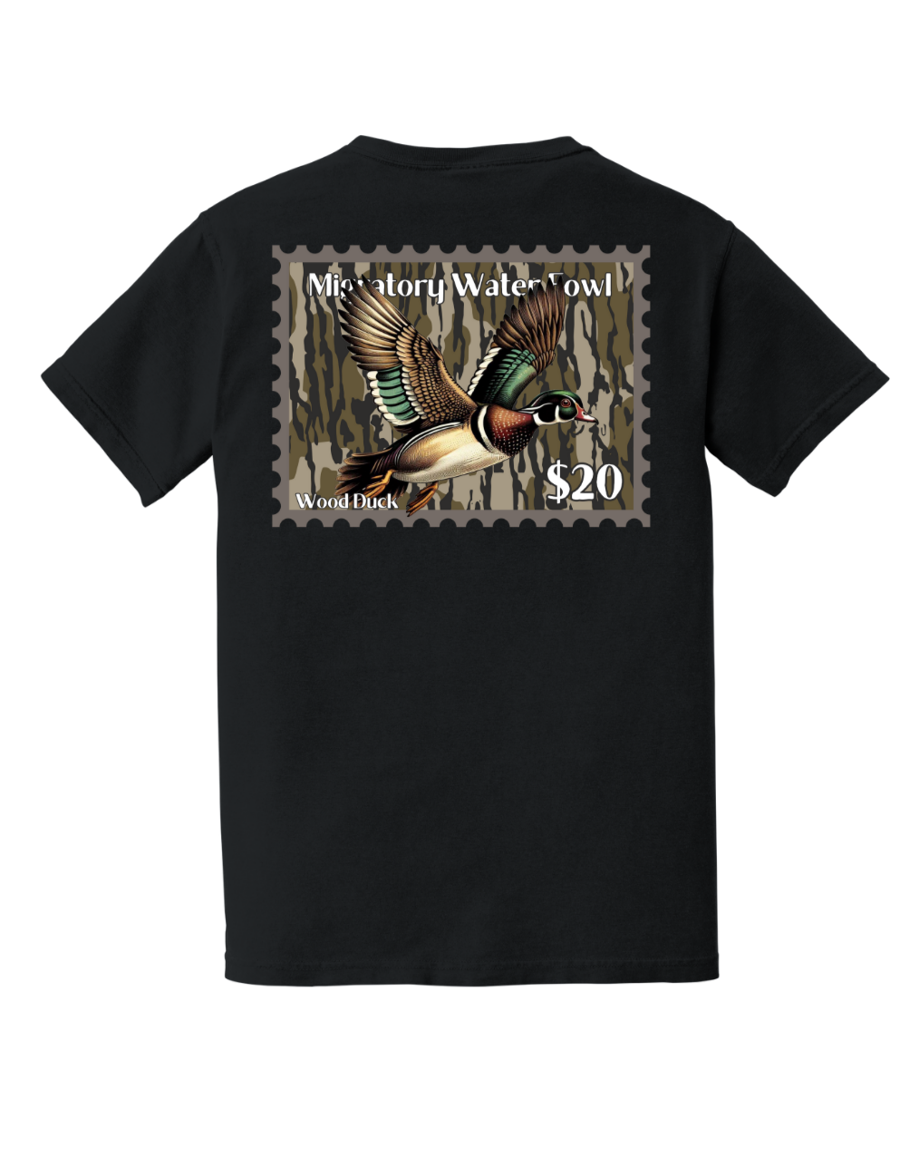 Wood duck stamp T-shirt