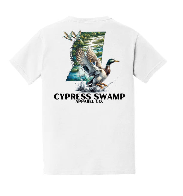 Cypress Swamp Duck Dazzler Short Sleeve T-Shirt