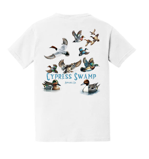 Cypress Swamp The Quack Pack Short Sleeve T-Shirt