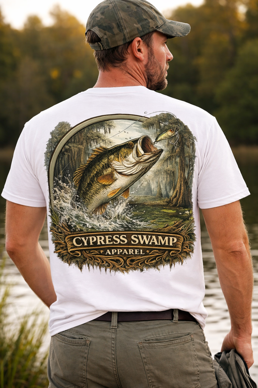 New Design Swamp Bass Breaking the water