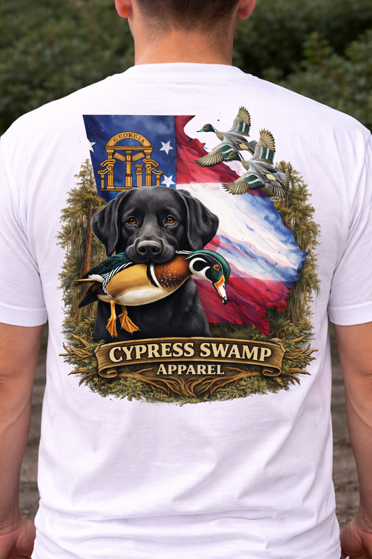 New Design Georgia state Lab with duck